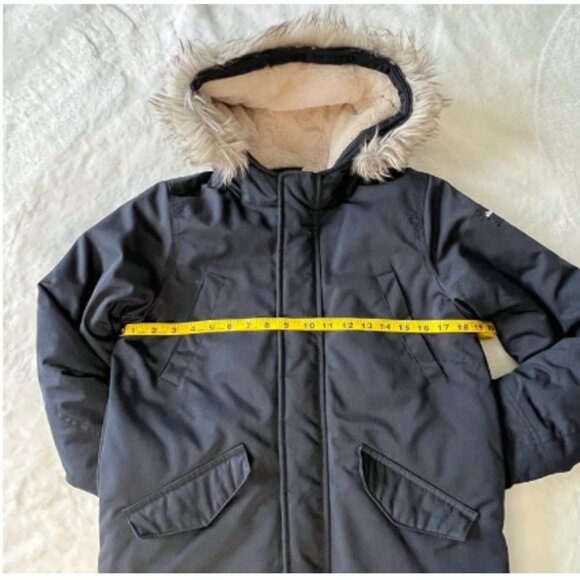 Abercrombie & Fitch Kids (Boys) Black Ultimate Parka (Size 11/12) - Picture 5 of 13